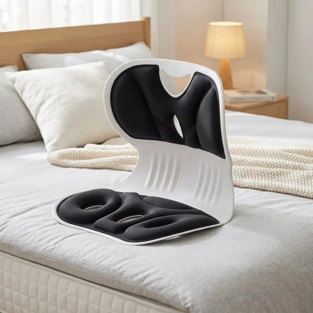 Almofada Ergonômica em S para Apoio e Suporte Lombar