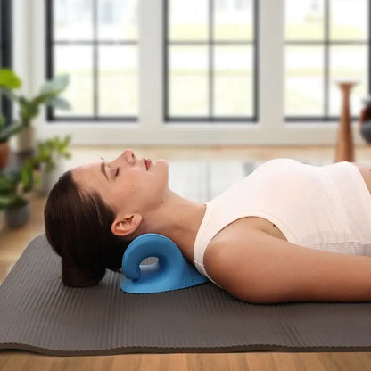 Alongador de Pescoço e Cervical com Massagem