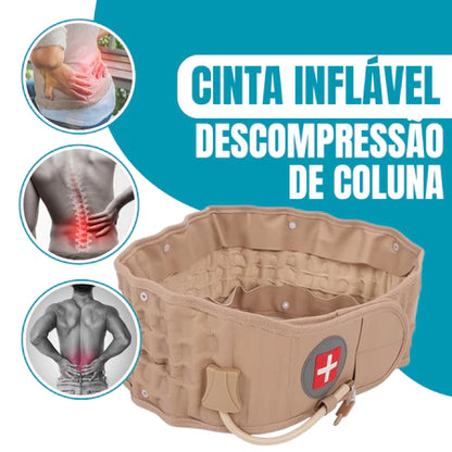 Cinta de Descompressão Inflável - Tratamento para Coluna Lombar
